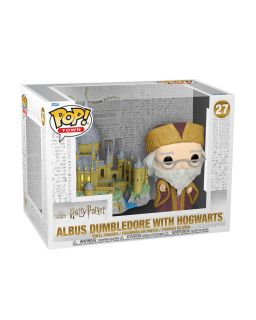 Figura Funko POP! Harry Potter Vinyl Town - Dumbledore With Hogwarts