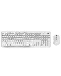 Tastatura + miš Logitech MK295 Silent Wireless US White
