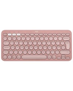 Tastatura Logitech K380s Bluetooth Pebble Keys 2 US Pink