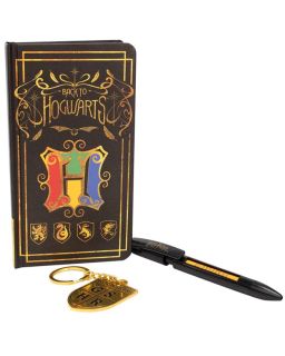 Poklon set Blue Sky Harry Potter - Notebook Gift Set - Colorful Crest