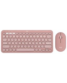 Tastatura + miš Logitech Pebble2 Wireless Combo Pink